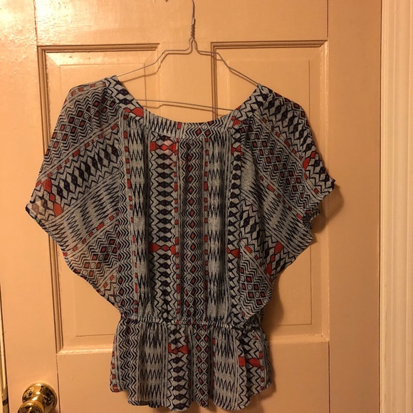 patterned blouse - Picture 2 of 2